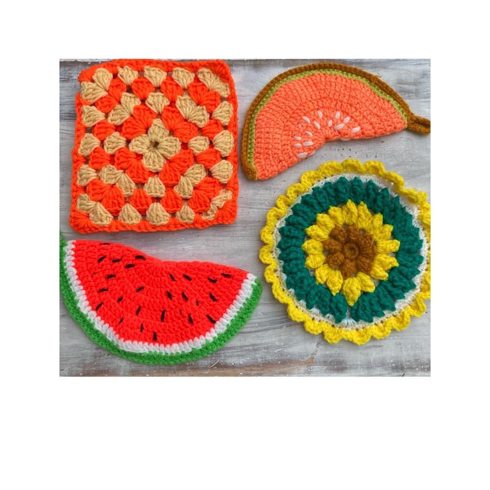 Crochet Kitchen Potholders
